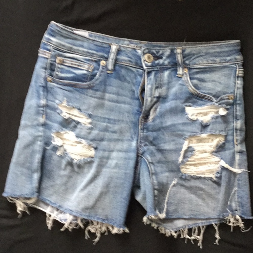 American Eagle shorts with lace insert